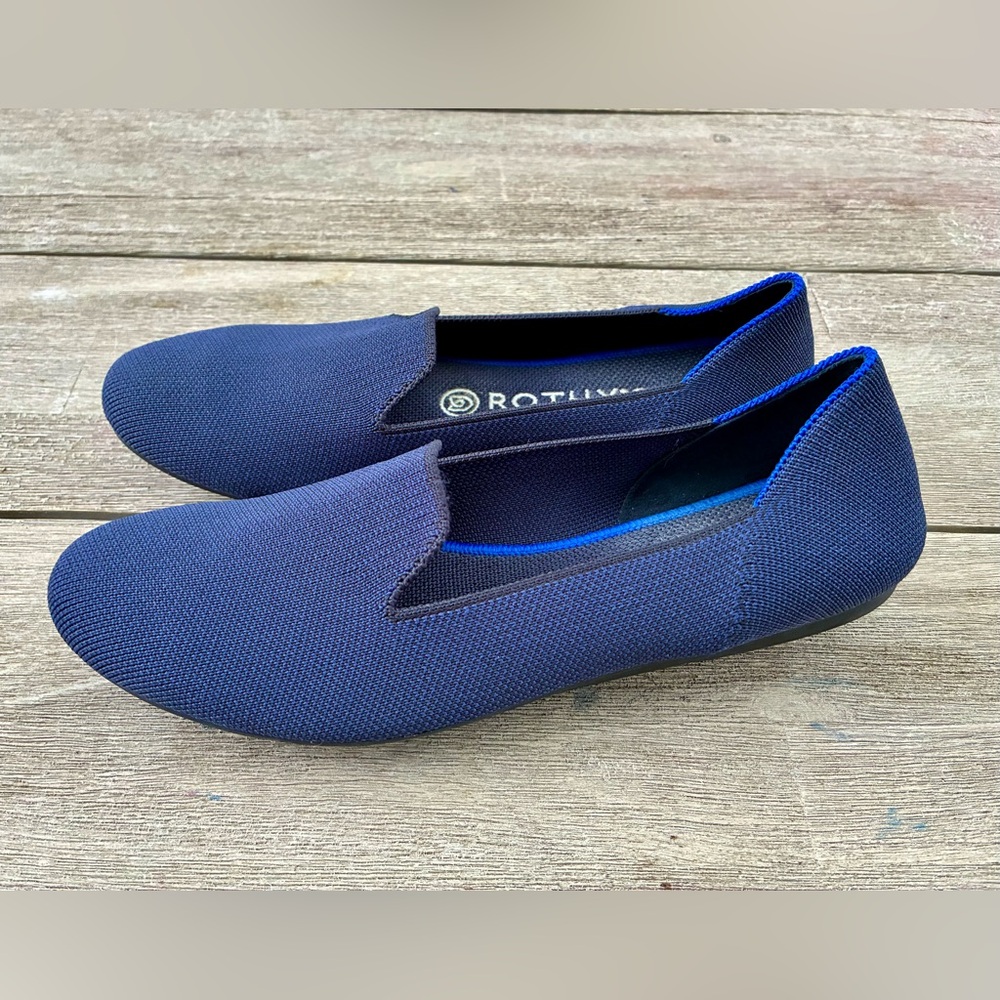 Rothy's Loafer Knit Flats Women 7.5 - Picture 3 of 7